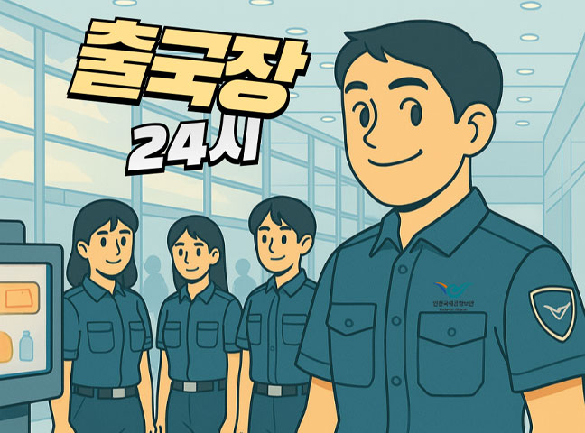 출국장 24시